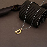 D Harfi Balon 14 Ayar Altın Kolye Ucu