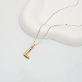 14 Ayar Altın Balon L Harfi Kolye Ucu