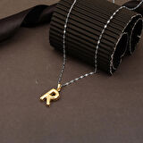 14 Ayar Altın Balon R Harfi Kolye Ucu