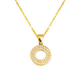 O Baş Harfi 14 Ayar Altın Kolye