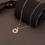 Ö Harfi Altın Kolye Ucu 14 Ayar