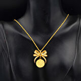 Çeyrek Reşat Altınlı 22 Ayar Kolye