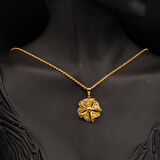 Dorikalı Telkari 14 Ayar Altın Kolye