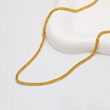 Meridyen Altın Zincir Kolye 55 cm.