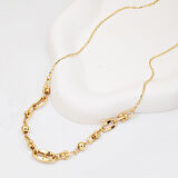 Tiffany Zincirli 14 Ayar Altın Kolye