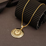 Aslanlı Tasarım 14 Ayar Altın Kolye