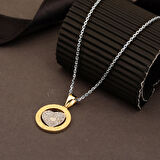 Kalpli Burç Kolye Ucu 14 Ayar Altın