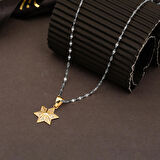 Selçuklu Yıldızı Kolye Ucu 14 Ayar Altın