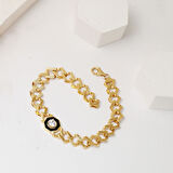 Gurmet 14 Ayar Altın Çağla Bileklik