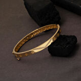 Kartiyer 14 Ayar Altın Kelepçe Bilezik