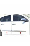 Opel Astra H Krom Yan Kapı Çıtası 4 Prç. 2004-2010 P. Çelik (HB)