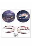 Opel Corsa C Krom Kapı Kolu Çerçeve 2 Kapı 2000-2006 P. Çelik