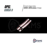 OPEL CORSA D 2006-2014 Kapı Kolu 2 kapı P.Çelik