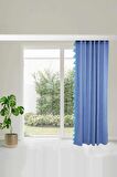 Püskül Kenarlı Fon Perde Sağ Kenar 245x140 cm,PR-1SAG