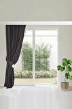 Fırfır Kenarlı Fon Perde Sol Kenar245x140 cm,PR-2SOL