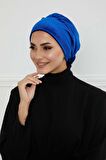 Gül Detaylı Kadife Bone,B-53K