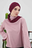 Fularlı Bone Türban,B-81RB