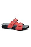 Ceyo 3400-19 Anatomik Taban Kadın Terlik Kırmızı 36-40 