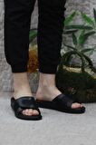 Ceyo 9984-5 Siyah Comfort Kemik Çıkıntısına Özel Kadın Terlik