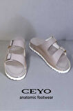 Ceyo 9988-8 Anatomik Taban Kadın Terlik Vizon 36-40 