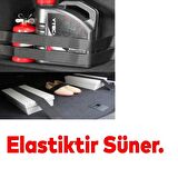 Automix Araç Araba Otomobil Oto Elastik Bagaj Sabitleyici Sabitle Lastik Cırt Cırtlı