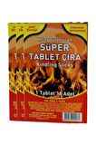 Süper Tablet Çıra 1 Tablet 16 Adet - Mangal Soba Tutuşturucu