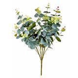 Yapay Çiçek Okaliptus Aradal YeşilBitki Arajman Çiçeği Eucalyptus