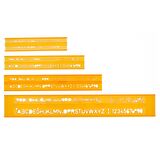 Hatas Teknik Resim Yazı Seti 3-5-7-10 mm 02250
