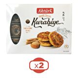 Aktürk Kandil Simidi Kurabiye 400 gr Tuzlu x 2 Adet