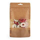 Kraft Orta Pencereli̇ Ki̇li̇tli̇ Doypack 13x22+4 Cm 250 Gr 100 Adet