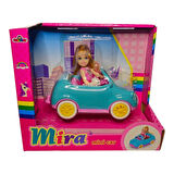Galtoys Mira Bebekli Mini Car GLT-E406,Evcil Hayvanı ile Arabalı Oyuncak Bebek
