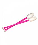 Gymo Birbirine Bağlanabilir Labut 36.5cm Beyaz-Pembe