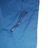 Erkek Çocuk Kapri Şort Fermuarlı Cepli Saks Mavi