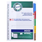 Serve Seperatör 1-5 Rakamlı Renkli Kağıt A4 SV5523K