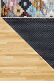 VALENCIA 1502 Renkli Kaymaz Taban Yıkanabilir Modern Halı Kilim