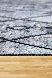 VALENCIA 1508 Geometrik Desenli Kaymaz Taban Yıkanabilir Modern Halı Kilim