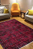 EFES 2303 Geleneksel Motif Yumuşak Doku Leke Tutmayan Modern Halı Kilim
