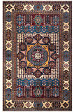 EFES 2304 Geleneksel Motif Yumuşak Doku Leke Tutmayan Modern Halı Kilim