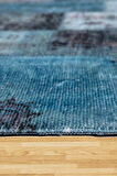 EFES 2305 Patchwork Yumuşak Doku Leke Tutmayan Modern Halı Kilim