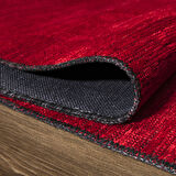 MİLANO ML104 Kırmızı Leke Tutmaz Antialerjik Yıkanılabilir Dokuma Dekoratif Halı Kilim Yolluk