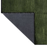 MİLANO ML106 Yeşil Leke Tutmaz Antialerjik Yıkanılabilir Dokuma Dekoratif Halı Kilim Yolluk