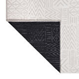 MİLANO ML201 Krem Leke Tutmaz Antialerjik Yıkanılabilir Dokuma Dekoratif Halı Kilim Yolluk