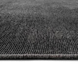 TROY Yıkanabilir Kaydırmaz, Pamuk Dokuma, Premium Kalite Salon&mutfak&yemek Odası Kilimi Antrasit