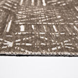 MİLANO ML202 Açık Bej Leke Tutmaz Antialerjik Yıkanılabilir Dokuma Dekoratif Halı Kilim Yolluk