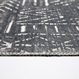 MİLANO ML203 Açık Gri Leke Tutmaz Antialerjik Yıkanılabilir Dokuma Dekoratif Halı Kilim Yolluk