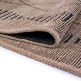 TROY Yıkanabilir Kaydırmaz, Pamuk Dokuma, Premium Kalite Salon&mutfak&yemek Odası Kilimi TY106-Bej