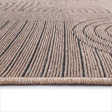 TROY Yıkanabilir Kaydırmaz, Pamuk Dokuma, Premium Kalite Salon&mutfak&yemek Odası Kilimi TY112-Bej