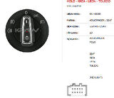 Unıversal Can Anahtarı>polo - İbiza - Leon - Toledo Far Anah. - Çift Sis - Mcar-An468ar