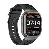 Mipo S43 Geo Akıllı Saat Titanyum Gri