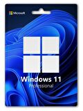 Microsoft Windows 11 Pro 32 Bit / 64 Bit Dijital Lisans, Online Teslimat